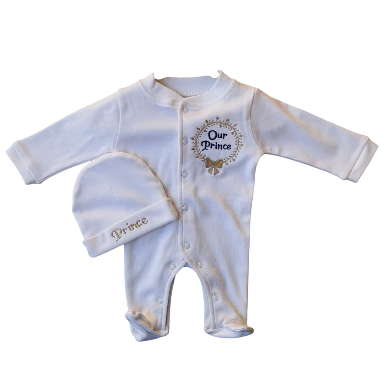 Our Prince Romper & Cap